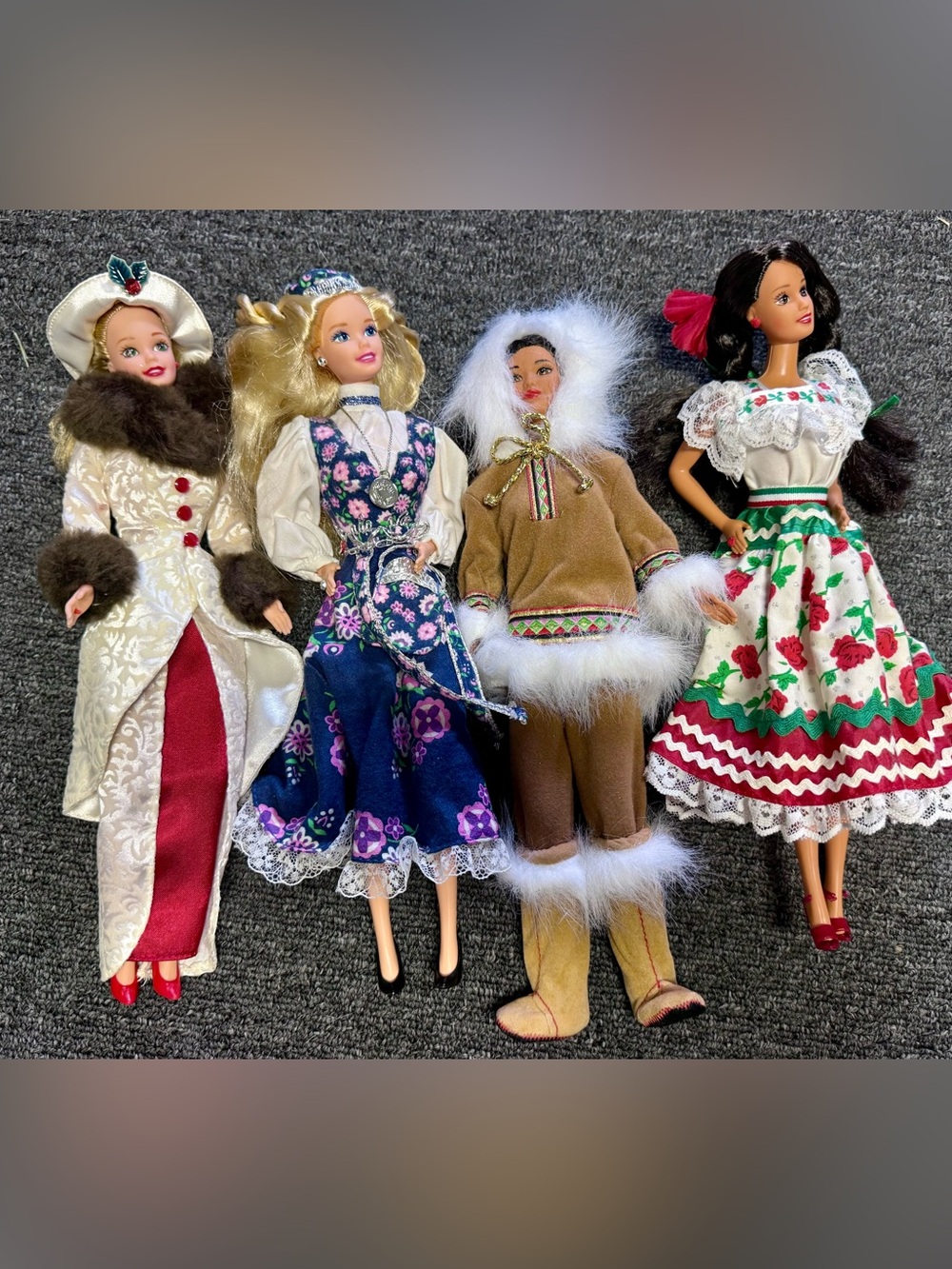 Vintage Barbie Dolls of the World Collection